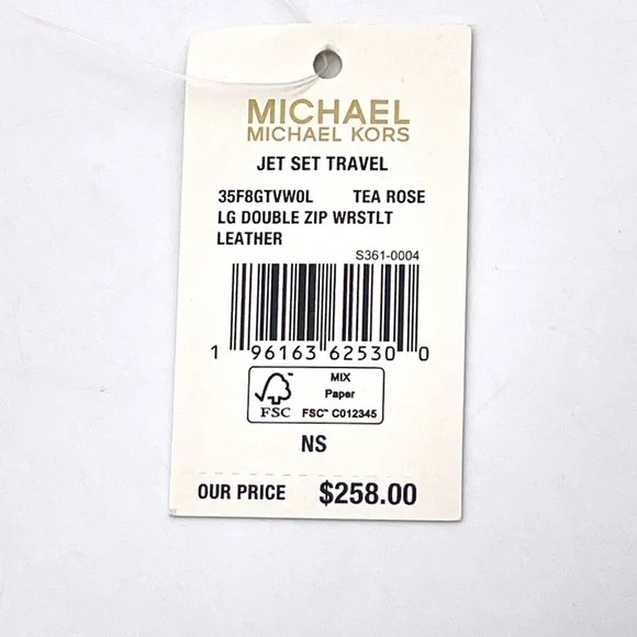 Michael Kors Large Double Zip Wallet Wristlet - Picture 7 of 7